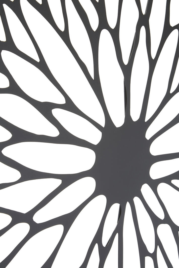 Whisper Wall Art – Black Semicircle Design