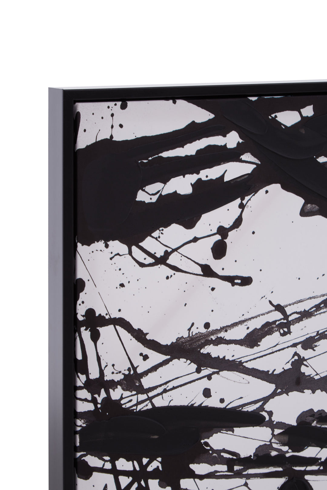 Astratto Wall Art in Black and White Tones