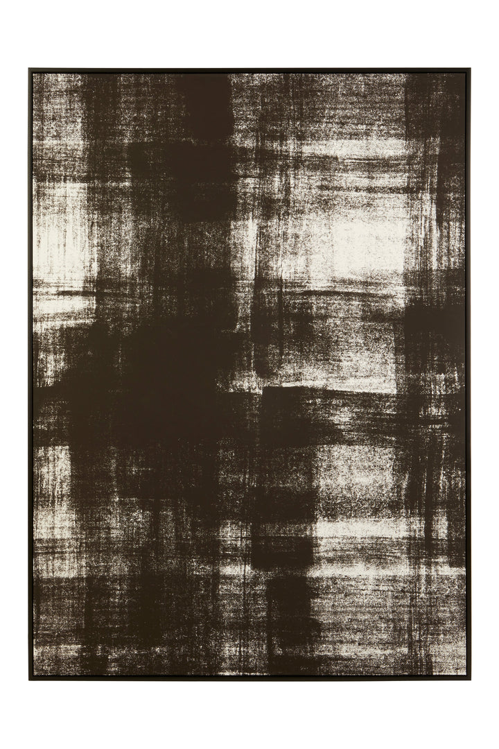 Astratto Classic Wall Art in Black and White