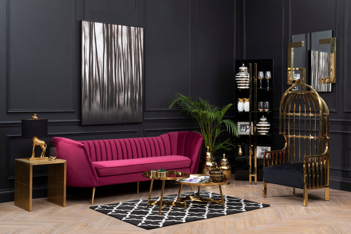 Astratto Classic Wall Art in Black and Natural Finish