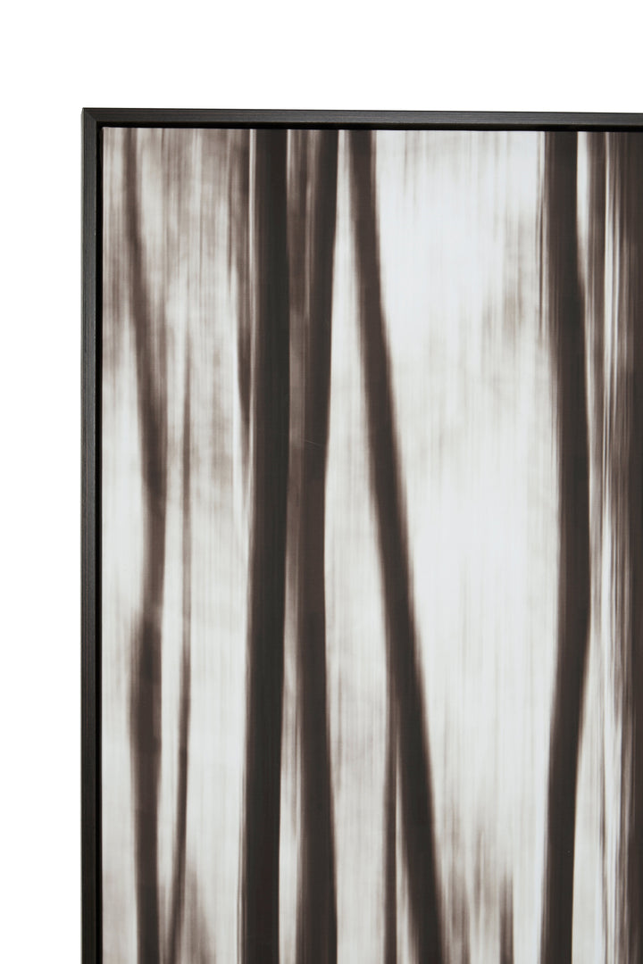 Astratto Classic Wall Art in Black and Natural Finish