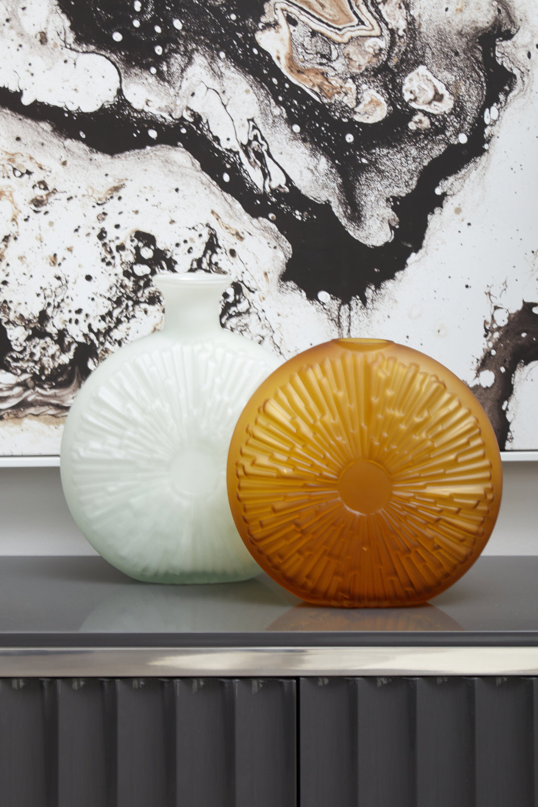 Astratto Wall Art in Natural Finish