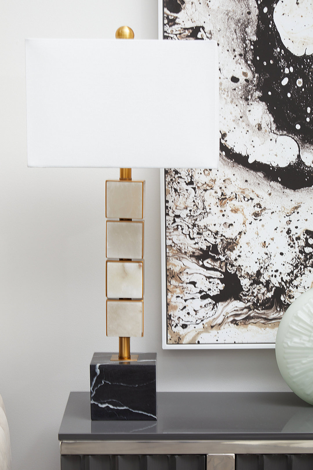 Astratto Wall Art in Natural Finish