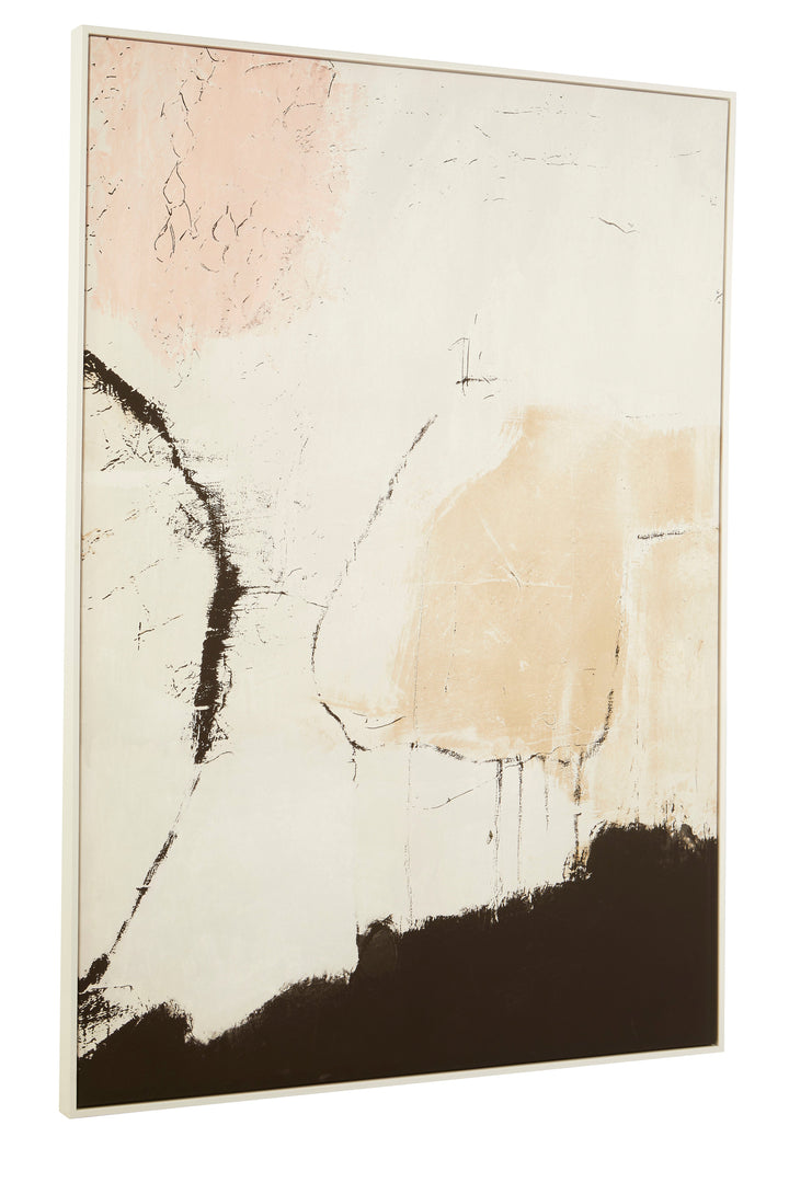 Astratto Classic Wall Art in Natural Pink