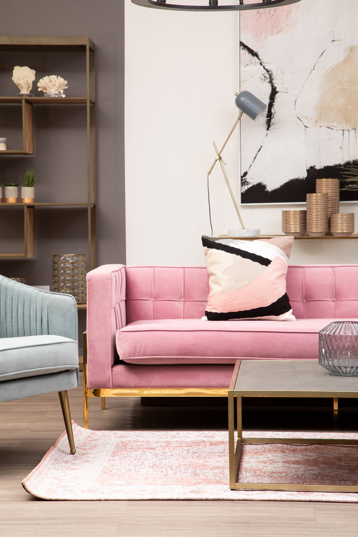 Astratto Classic Wall Art in Natural Pink