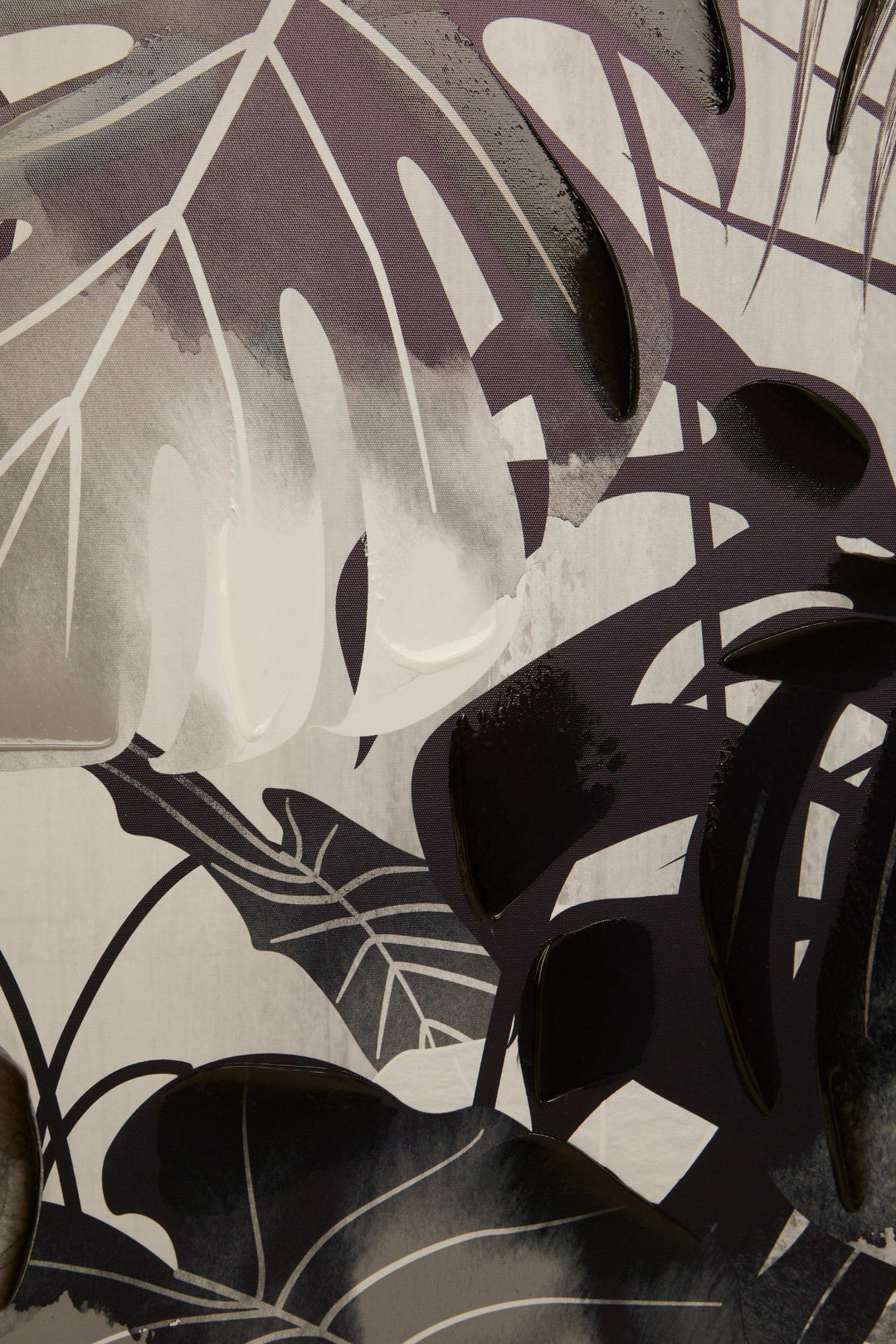 Astratto Wall Art in Solid Black Finish
