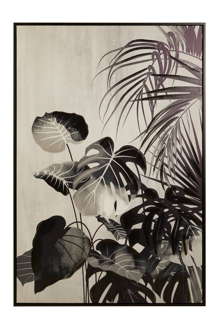 Astratto Wall Art in Solid Black Finish