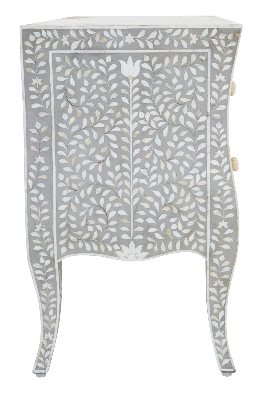 Fusion Chest with Mother of Pearl Inlay and 2 Drawers