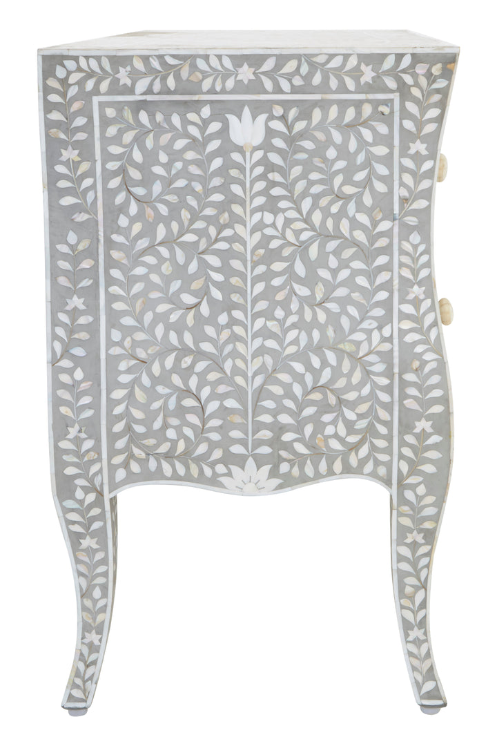Fusion Chest with Mother of Pearl Inlay and 2 Drawers
