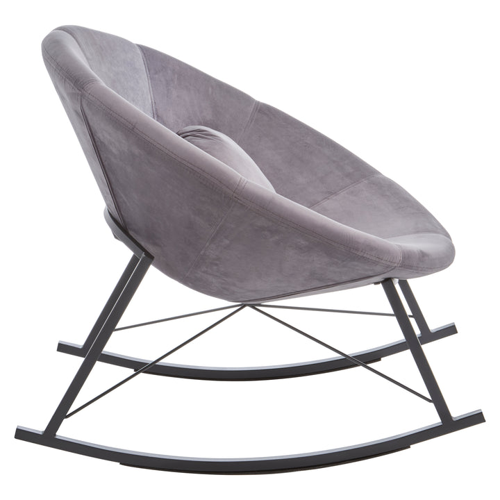 Arto Grey Conic Rocking Chair