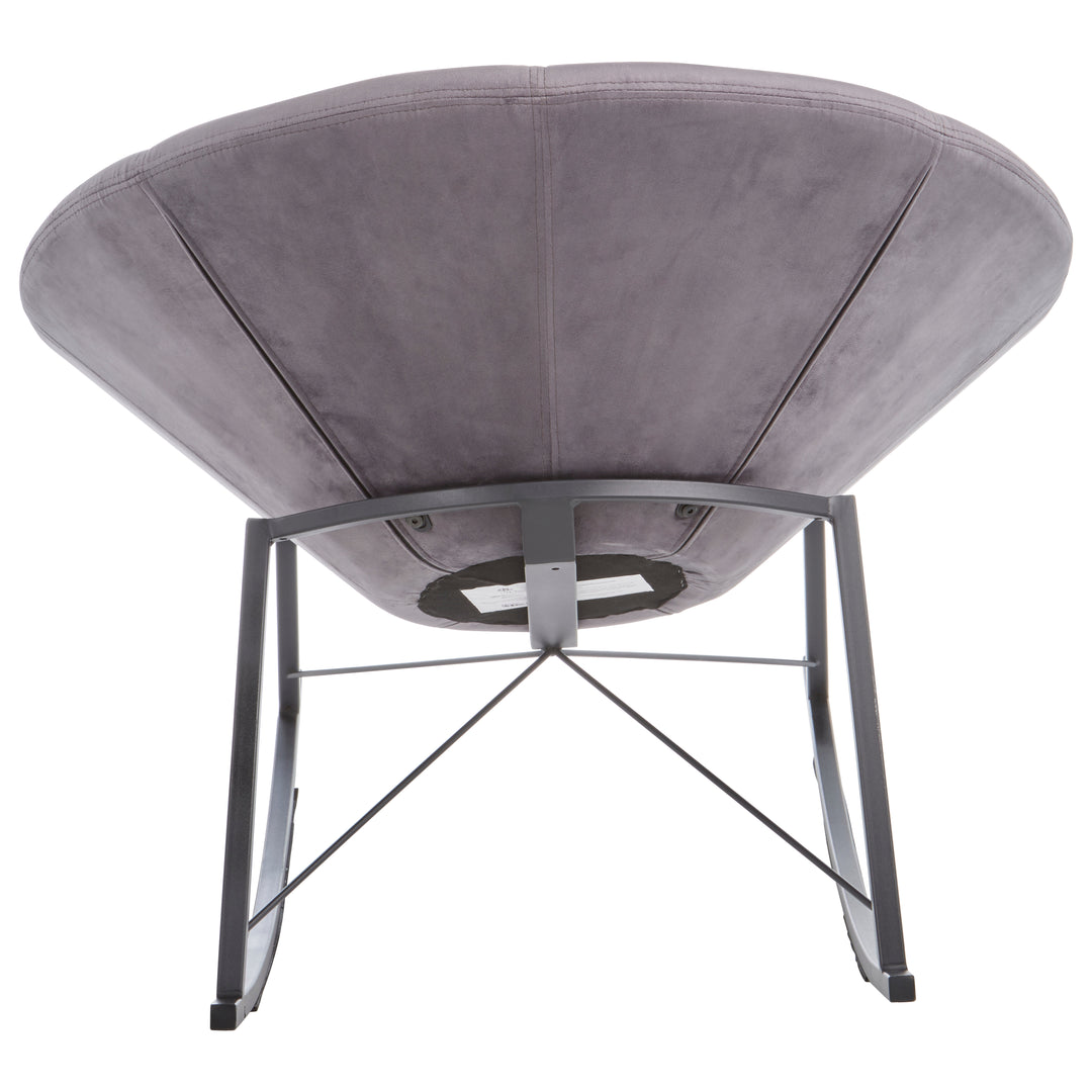 Arto Grey Conic Rocking Chair