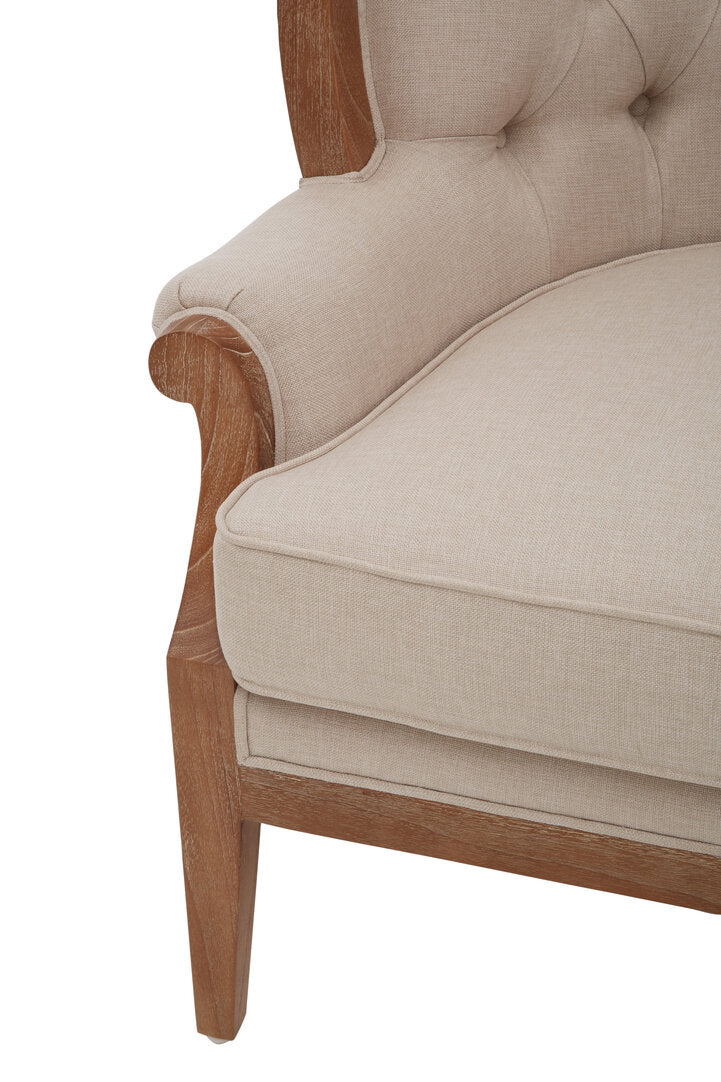 Terra Cream Upholstered Chair