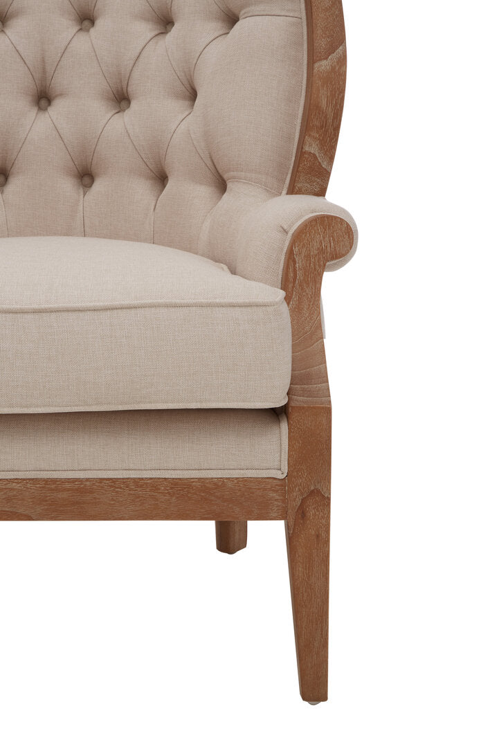 Terra Cream Upholstered Chair