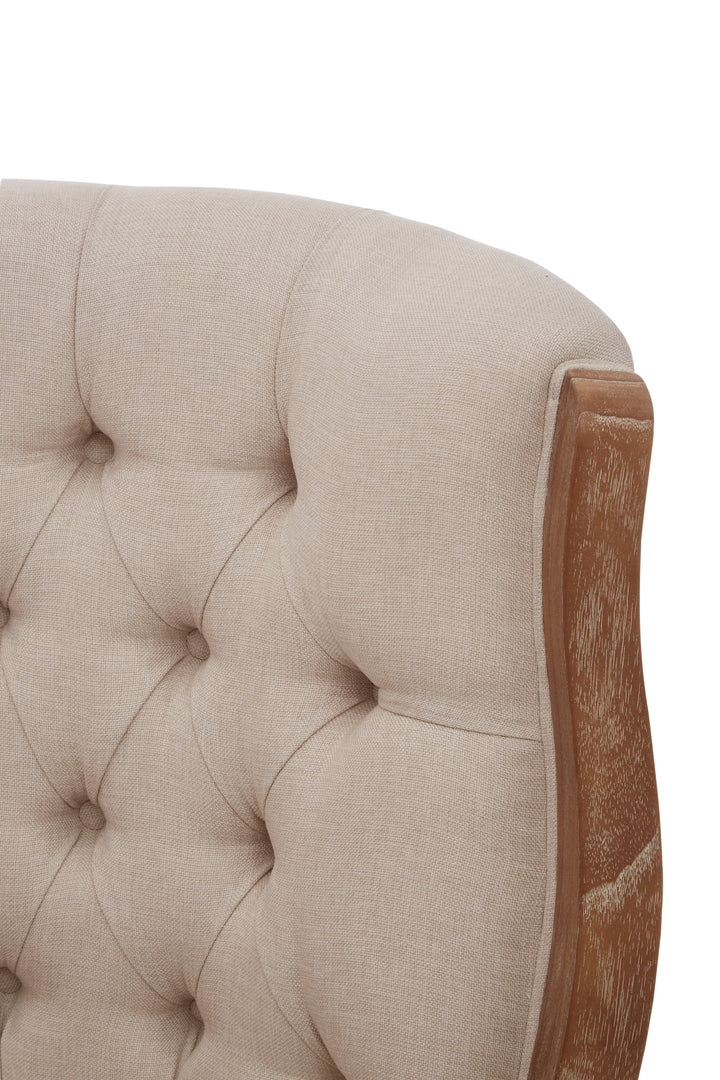 Cabra Cream Upholstered Chair