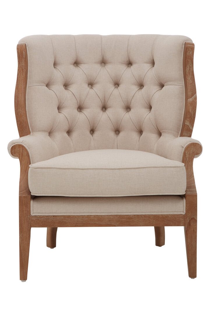 Terra Cream Upholstered Chair