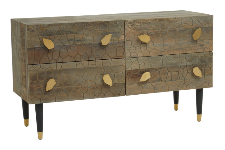 Malay Chest with 4 Drawers