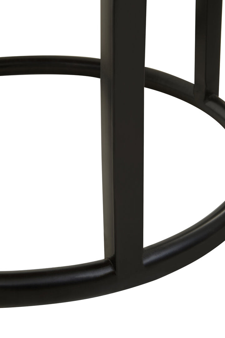 Meadow Round Iron Frame Table