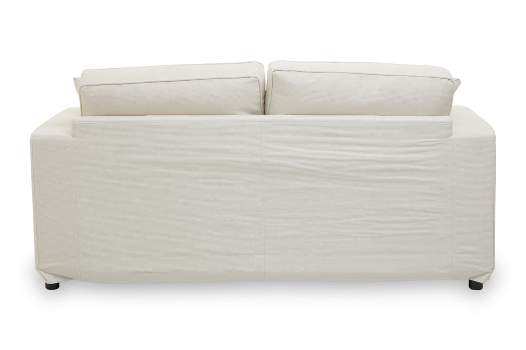 Valensole Cream Upholstered Two-Seater Sofa
