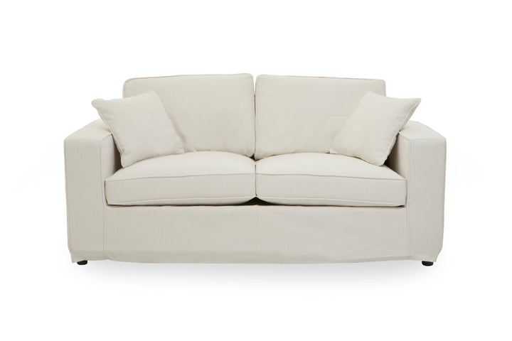 Valensole Cream Upholstered Two-Seater Sofa