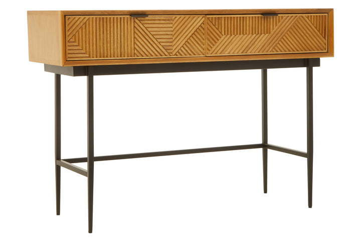 Jakara Console Table in Natural Finish