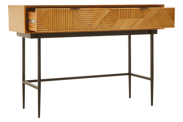 Jakara Console Table in Natural Finish