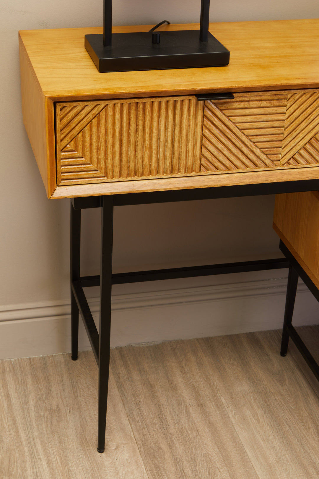 Jakara Console Table in Natural Finish