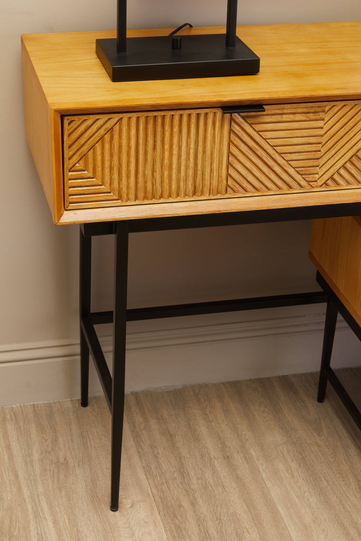 Jakara Console Table in Natural Finish