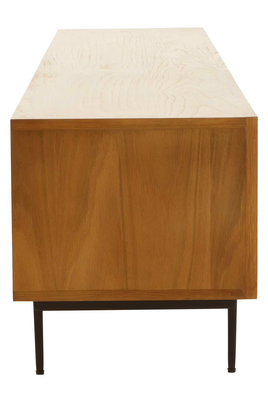 Jakara Wooden Media Unit in Natural Finish