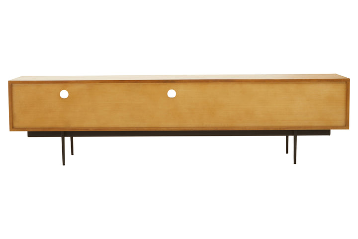 Jakara Wooden Media Unit in Natural Finish