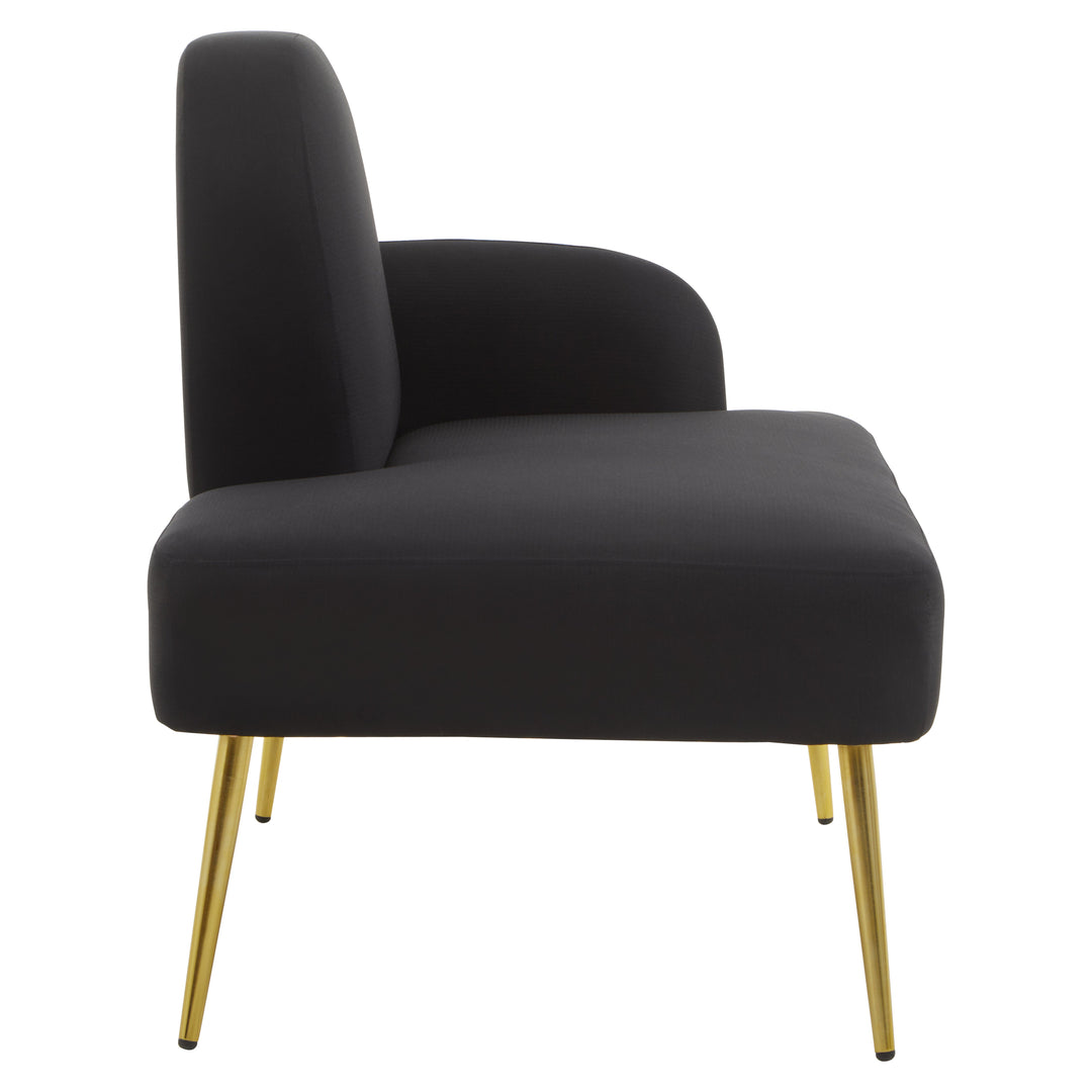 Loretta Mink Velvet Storage Ottoman Bench