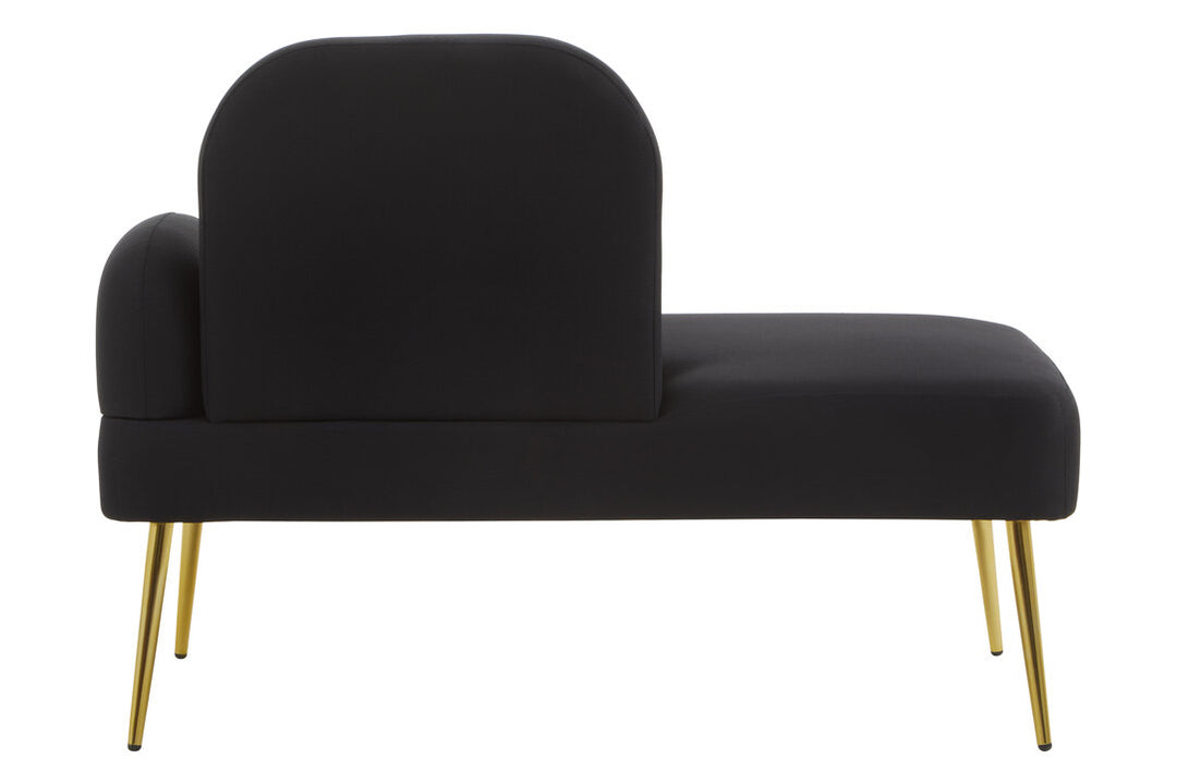 Linea Mink Velvet Storage Ottoman Bench