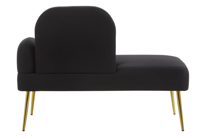 Loretta Mink Velvet Storage Ottoman Bench