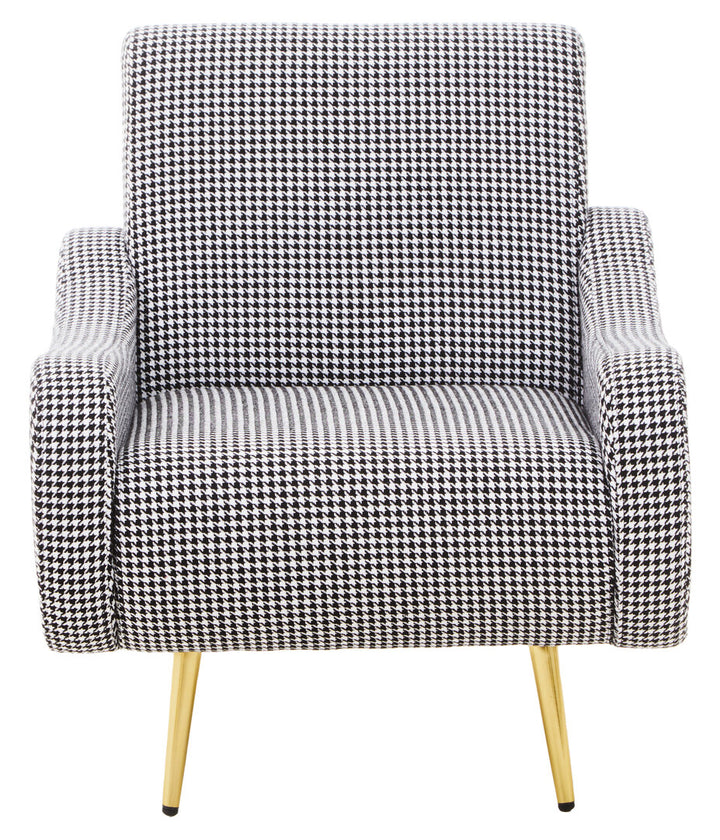 Ventana Armchair – Black & White Checked