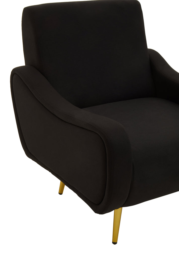 Holli Black Armchair