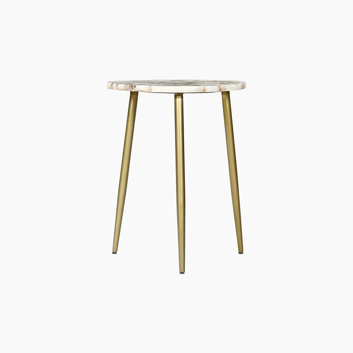 Amara Pearl Agate Accent Piece