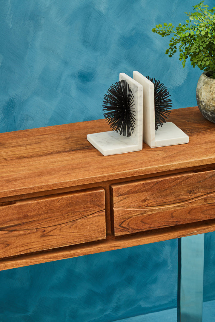 Simla Console Table in Acacia Wood Finish