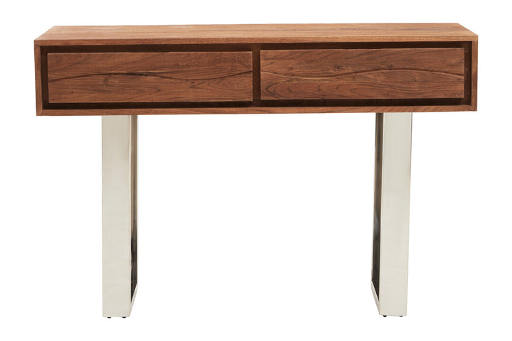 Hertford Acacia Wood Console Table