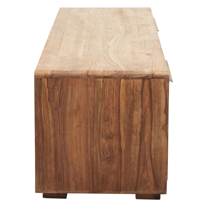 Surati Media Unit in Sheesham and Acacia Wood with Single Door