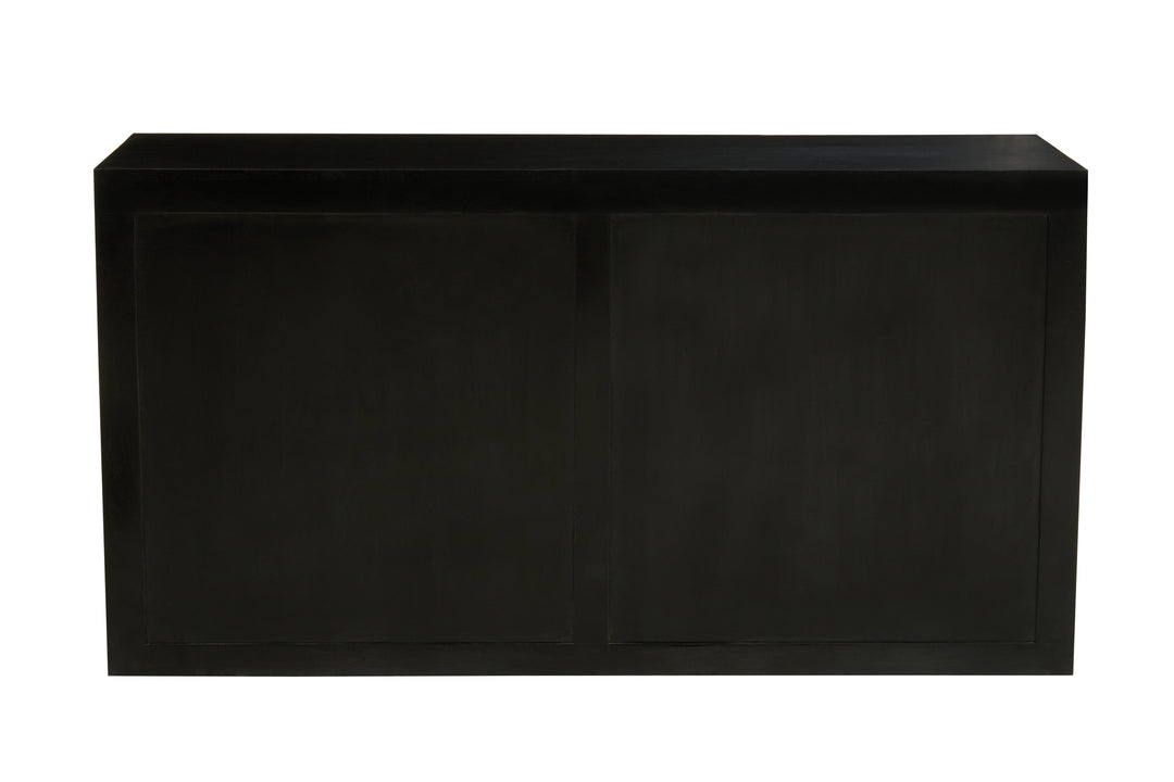 Sarter Chest in Black Mango Wood with 7 Drawers