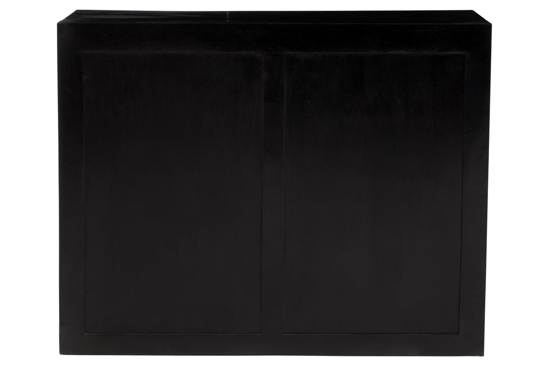 Sarter Chest in Black Mango Wood with 4 Drawers