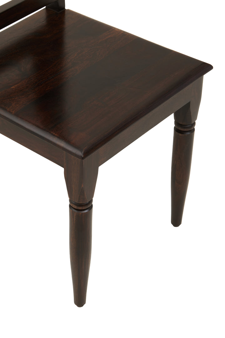 Srina Dining Chair in Dark Sheesham Hardwood