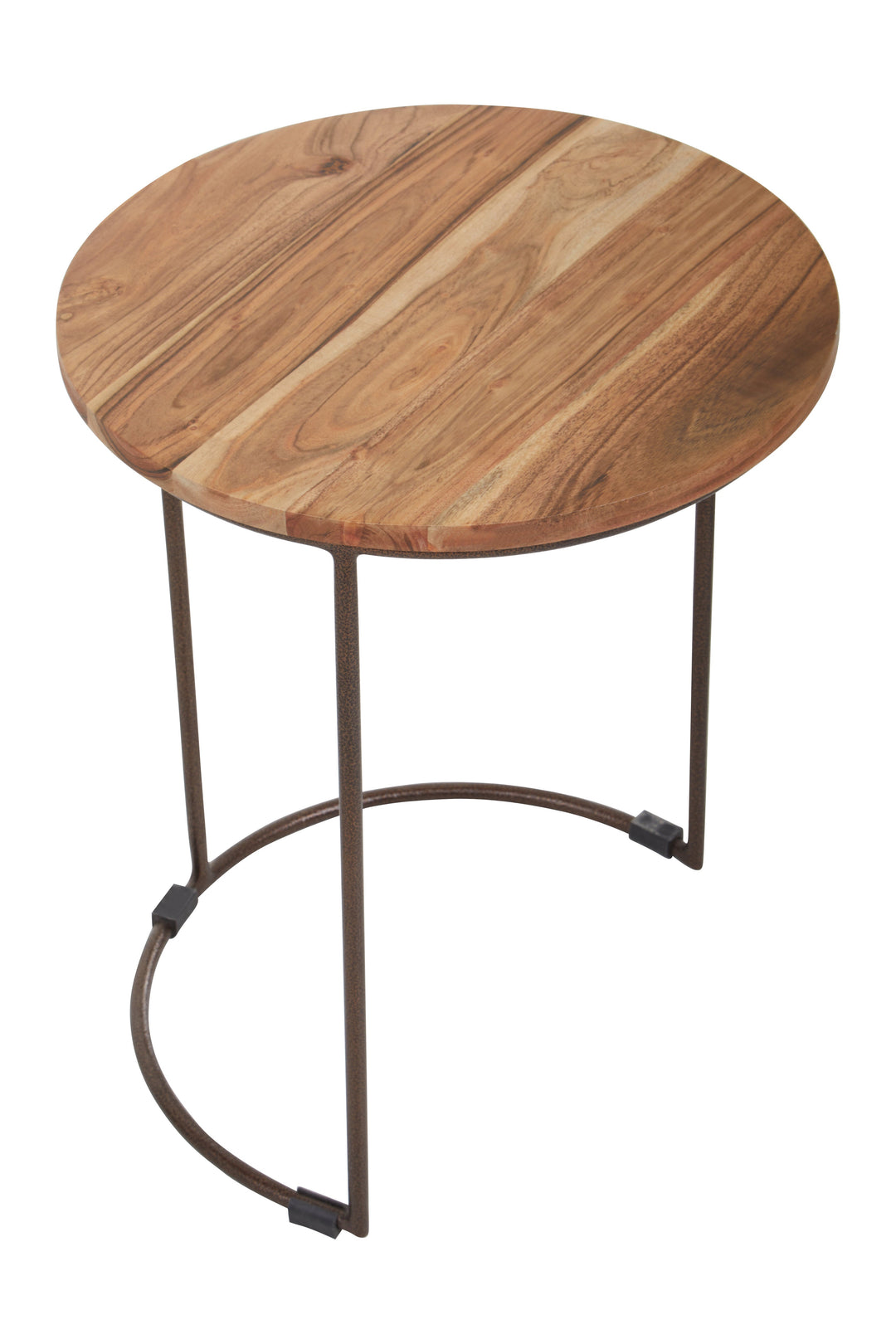 Boho 3-Piece Nest of Natural Acacia Wood Tables