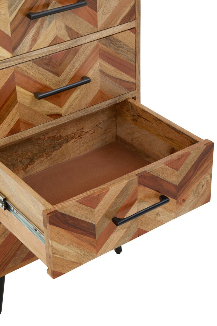 Atelier Chest – Five Drawer, Mango Wood