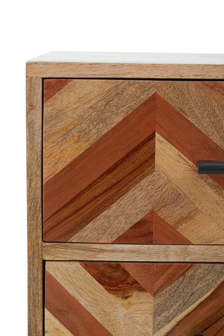 Atelier Chest – Five Drawer, Mango Wood