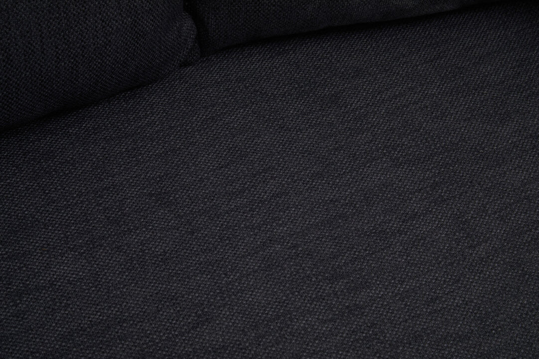 Isola Fabric Sofa – Black (2 Seat)