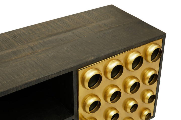 Moss Media Unit – Mango Wood