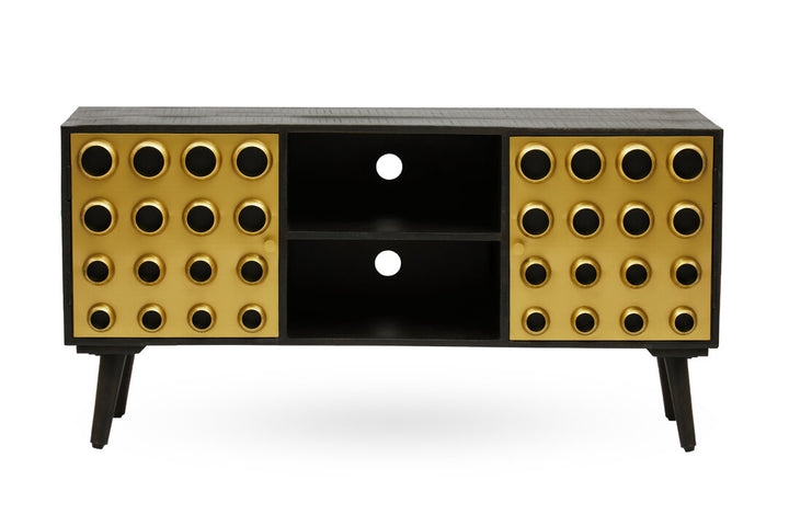 Moss Media Unit – Mango Wood