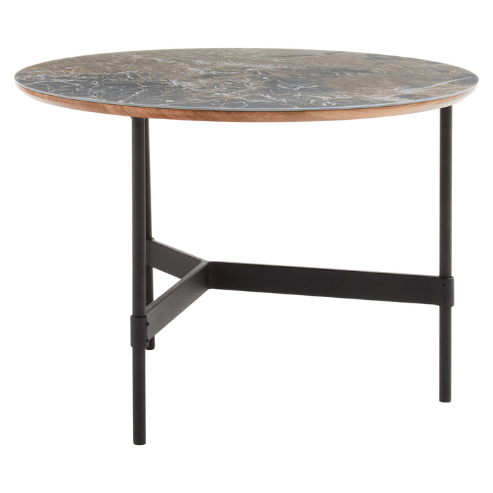 Doha Coffee Table with Round Top Design