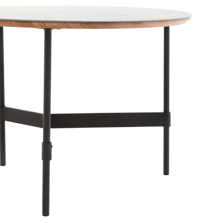 Doha Coffee Table with Round Top Design
