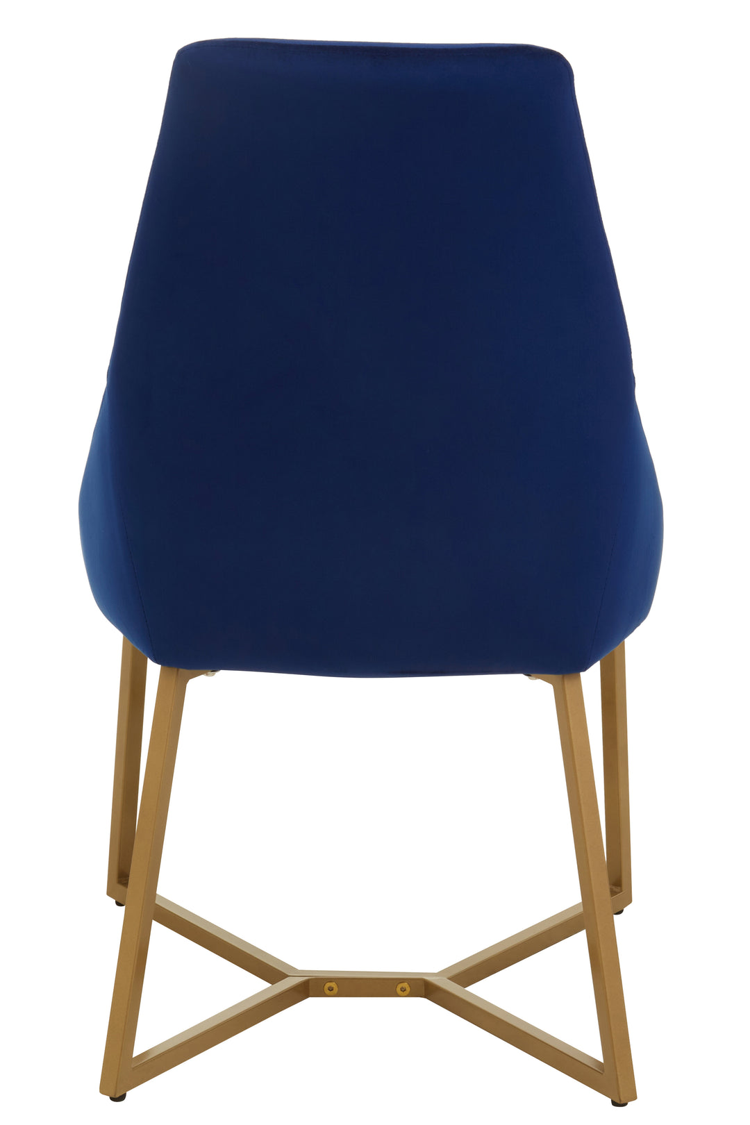 Vieste Midnight Blue Velvet Dining Chair